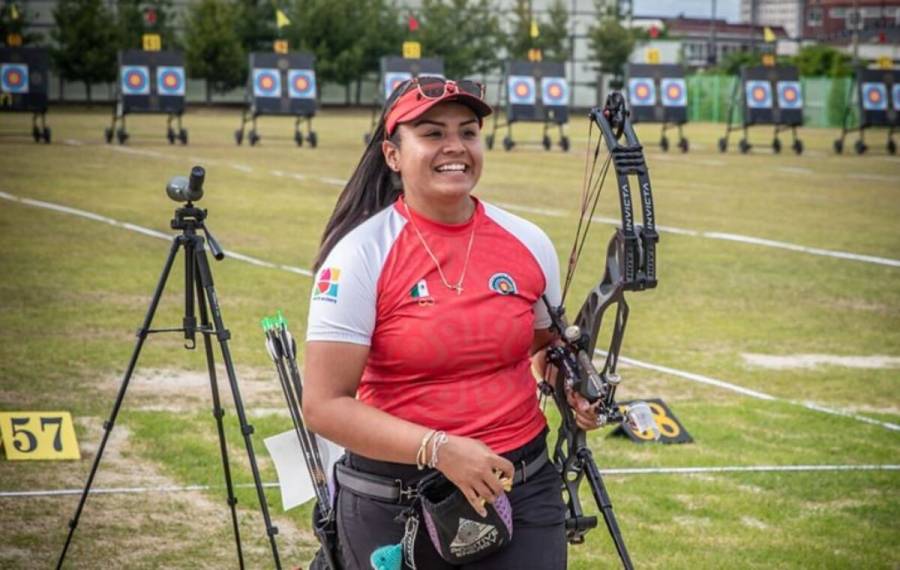 Dafne Quintero, bronce en tiro con arco en la Copa del Mundo