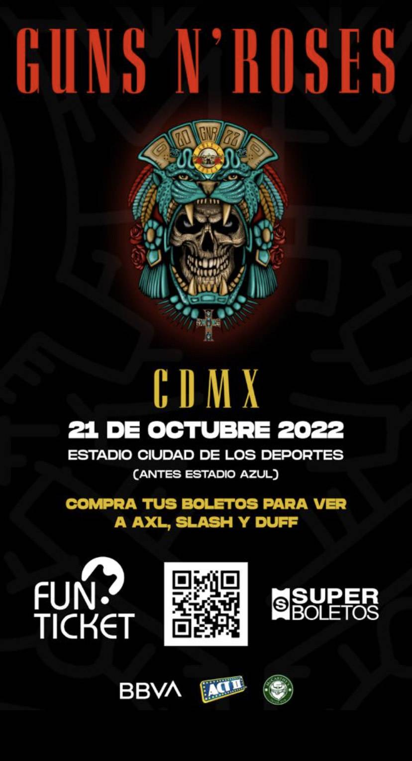 Confirma su regreso a México   CDMX y Monterrey  @pollorockmusica