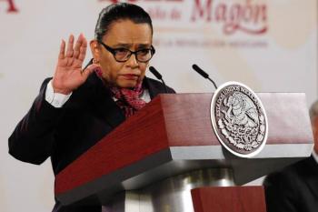 Delitos del fuero federal presentan reducci&oacute;n m&aacute;s baja de los &uacute;ltimos cuatro a&ntilde;os, informa Rosa Icela Rodr&iacute;guez