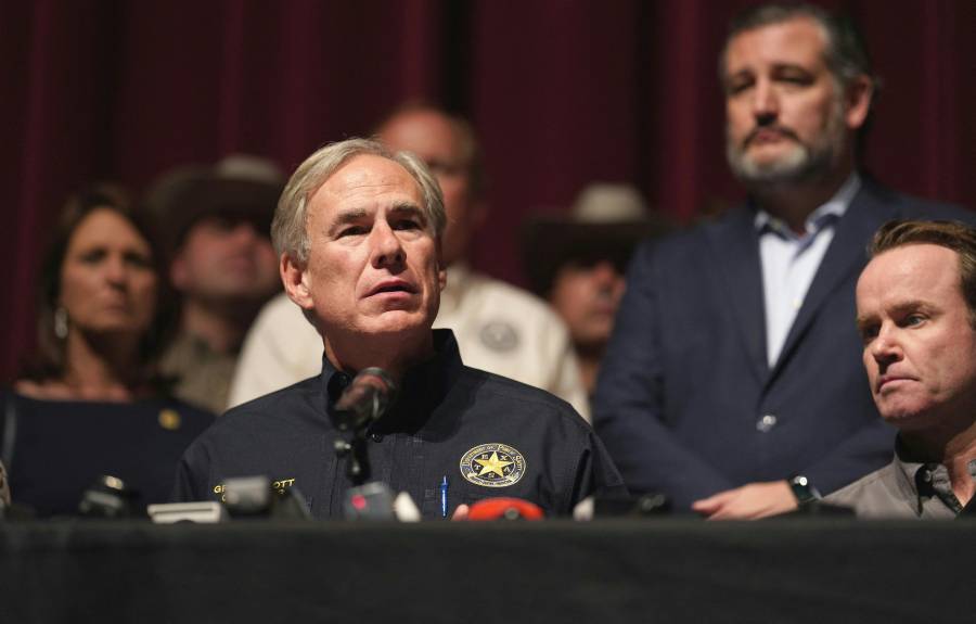 Gobernador de Texas asegura que masacre en escuela fue por problemas mentales
