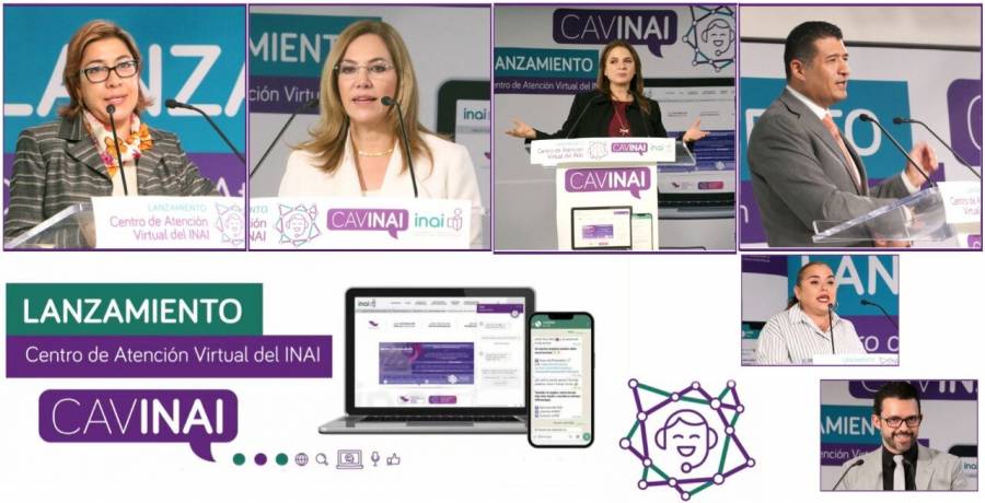 INAI anuncia CAVI, su nuevo canal de comunicación con la sociedad