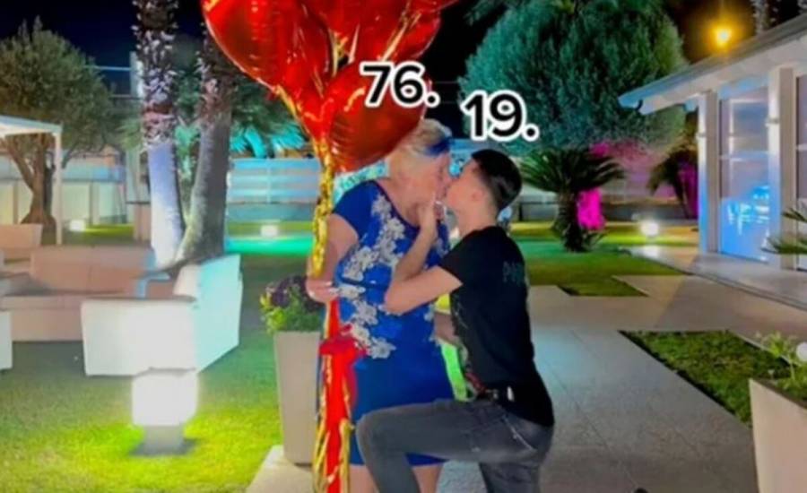 ¡Que vivan los novios! Joven de 19 años pide matrimonio a mujer de 76 en TikTok