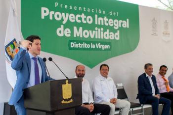 Proyecto de movilidad “Distrito la virgen” tendrá un costo de 390 millones de pesos: Samuel García