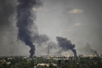 Tropas rusas avanzan hacia el centro de Severodonetsk, Ucrania