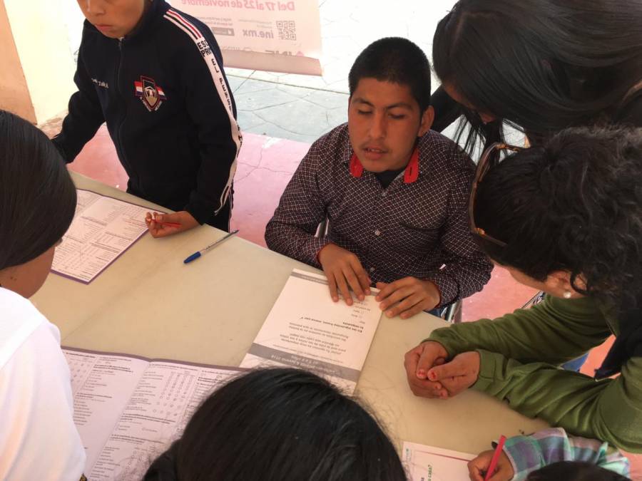 En Durango, personas con discapacidad visual podrán votar en “Braille”