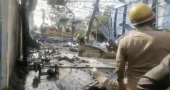 India: explosi&oacute;n en f&aacute;brica deja 12 muertos y 21 heridos en el distrito de Hapur
