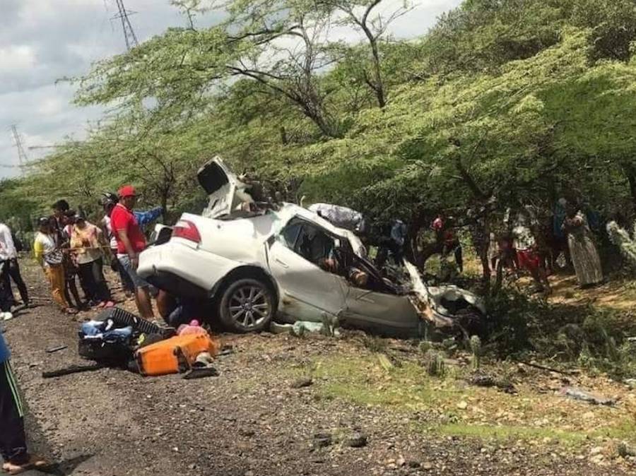 Accidente de tránsito en Colombia deja cinco muertos