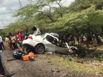 Accidente de tr&aacute;nsito en Colombia deja cinco muertos