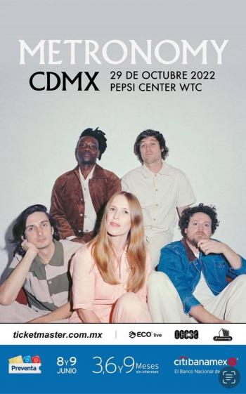 ¡Tras ser de los m&aacute;s aclamados en Corona Capital Guadalajara, se confirma concierto en solitario en la CDMX para presentar Small World!