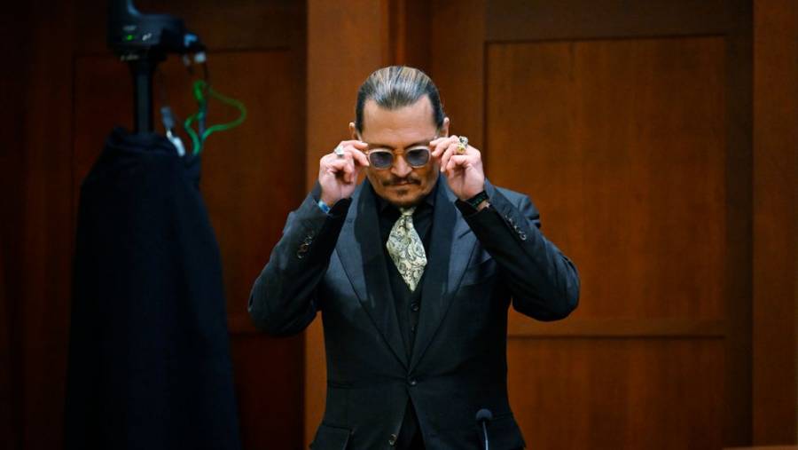 Johnny Depp celebró su triunfo ante Amber Heard