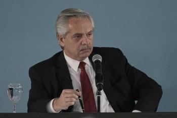 Presidente argentino pide 