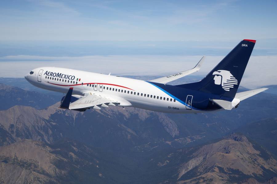 Aeroméxico somete a revisión judicial la capacidad operativa del AICM