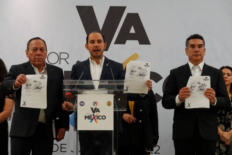 PAN, PRI y PRD confirman alianza Va por México de cara a las elecciones del 2024