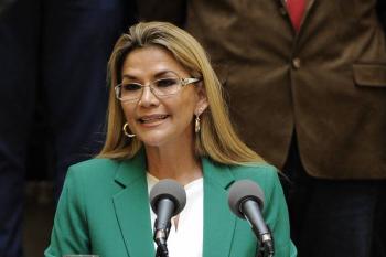 Expresidenta &Aacute;&ntilde;ez condenada a 10 a&ntilde;os de c&aacute;rcel en Bolivia