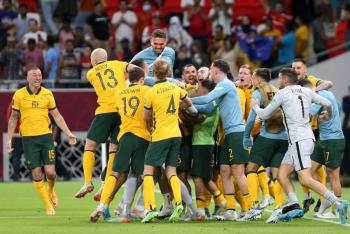 Australia vence en los penales a Per&uacute; y clasifica a Qatar 2022
