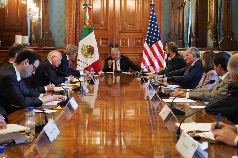 AMLO se reúne con John Kerry
