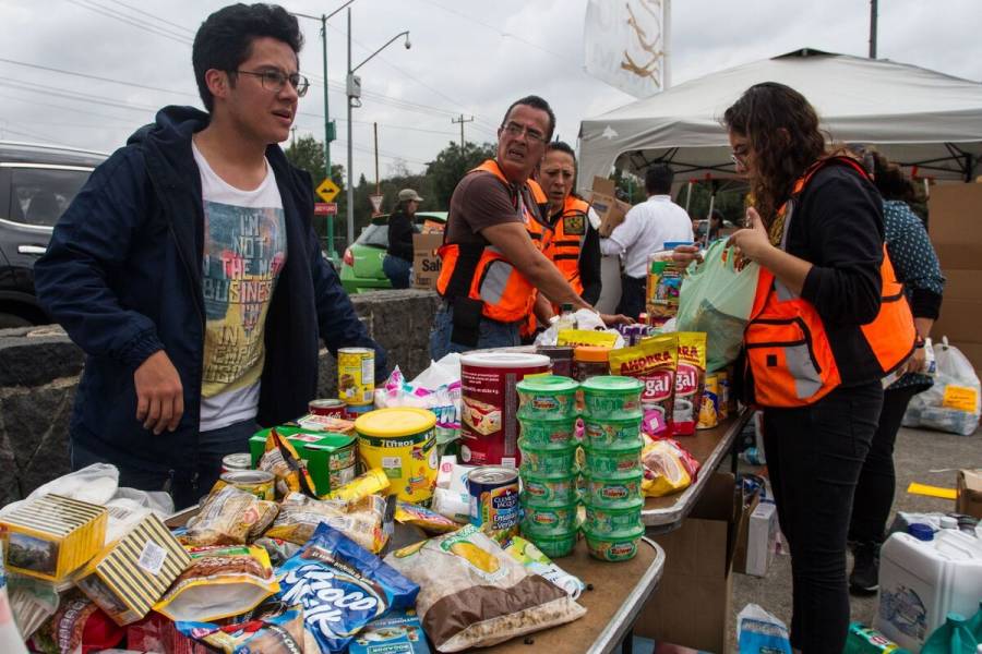UNAM instala centro de acopio para apoyar a familias afectadas por huracán Agatha