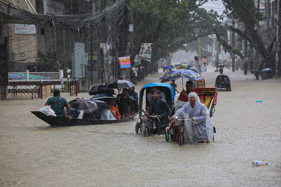 Lluvias torrenciales en India y Bangladés dejan al menos 59 muertos