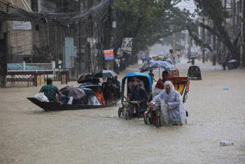 Lluvias torrenciales en India y Banglad&eacute;s dejan al menos 59 muertos