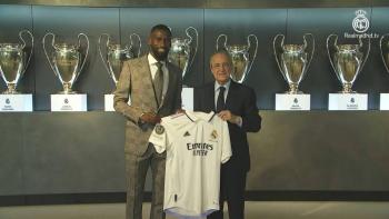 Real Madrid presenta a Antonio Rudiger; dice estar listo para “pelear” por un puesto