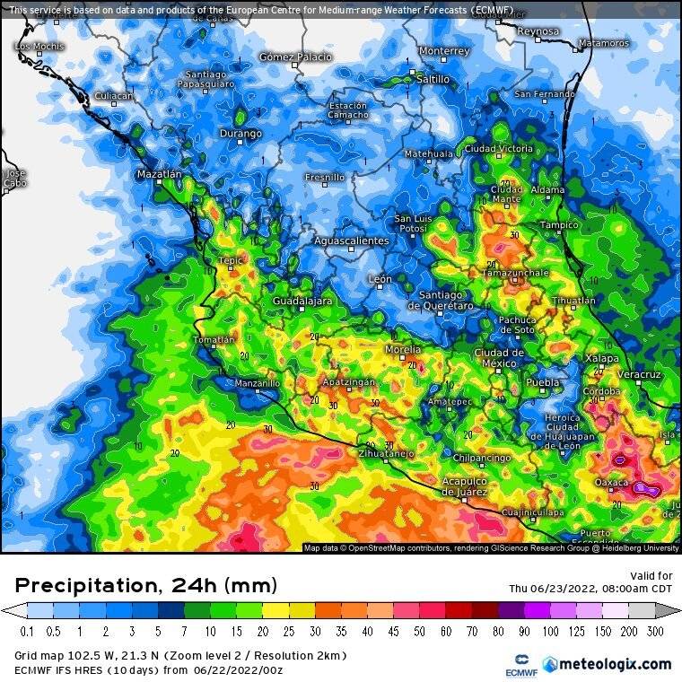 Tormenta tropical “Celia” se desplazar&aacute; al sur de las costas de Michoac&aacute;n, informa Conagua