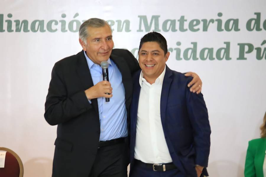 Ricardo Gallardo encabezó reunión con secretario de Gobernación en SLP