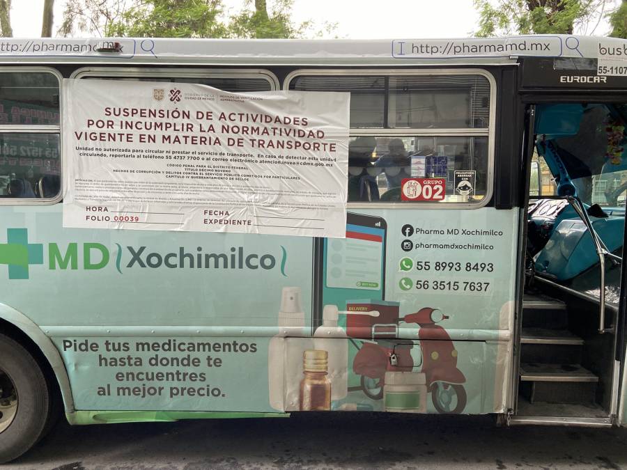 Semovi remueve concesión a Ruta 57 por quejas y choferes ebrios