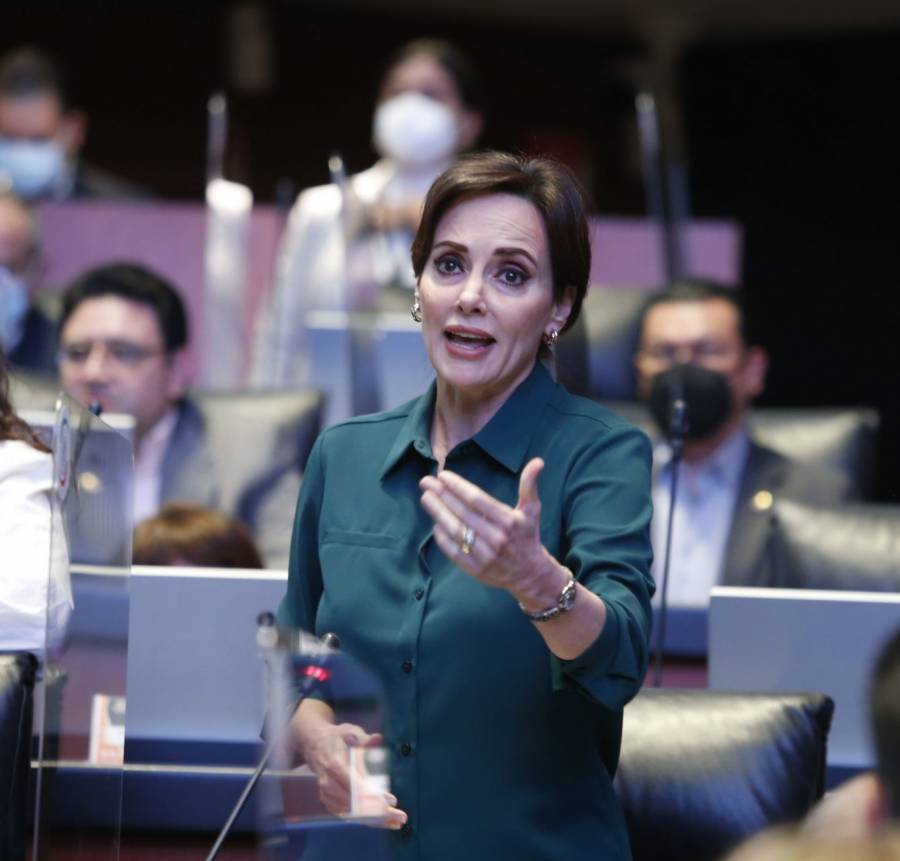 Lilly Téllez crítica a AMLO por fomentar una “imagen distorsionada” de los grupos criminales