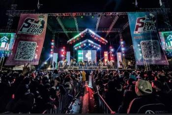 Nicolás Romero muestra la fusión entre la Música y diversión en la feria de San Pedro Azcapotzaltongo 2022
