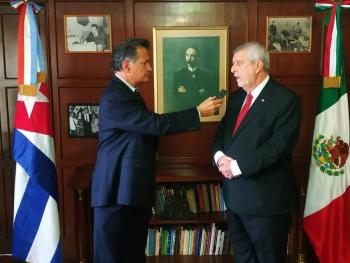El &uacute;nico objetivo del bloqueo es destruir la Revoluci&oacute;n: Marcos Rodr&iacute;guez Costa