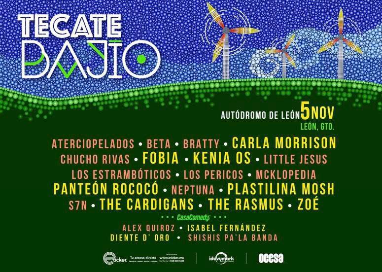 Tecate Bajío 2022 ¡Todo listo para la cuarta edición del festival más fino de la región!