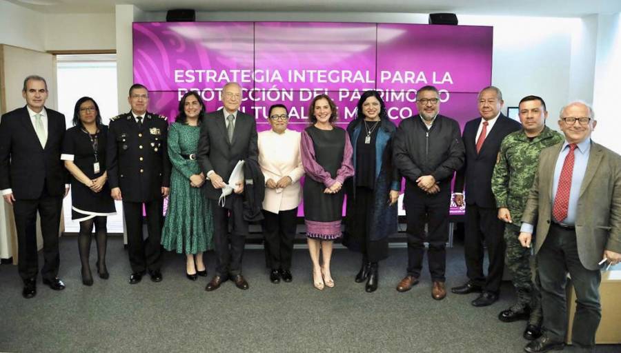 Implementan estrategia integral de protección del patrimonio cultural mexicano