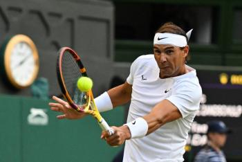 Rafael Nadal pasa a cuartos de final en Wimbledon por octava vez