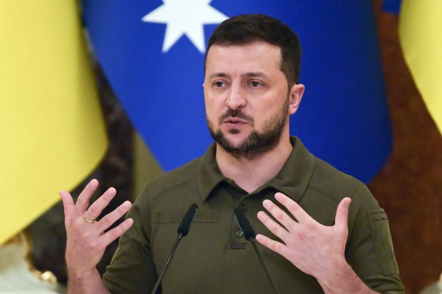 Zelenski acusa a Rusia de lanzar misiles contra Ucrania desde territorio bielorruso