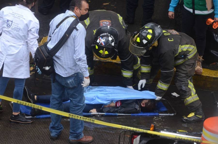 Arrojan cadáver de un hombre sobre la Calzada de Tlalpan