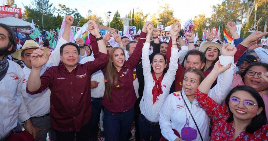 Sheinbaum defiende a Morena y asegura no han violado ninguna ley