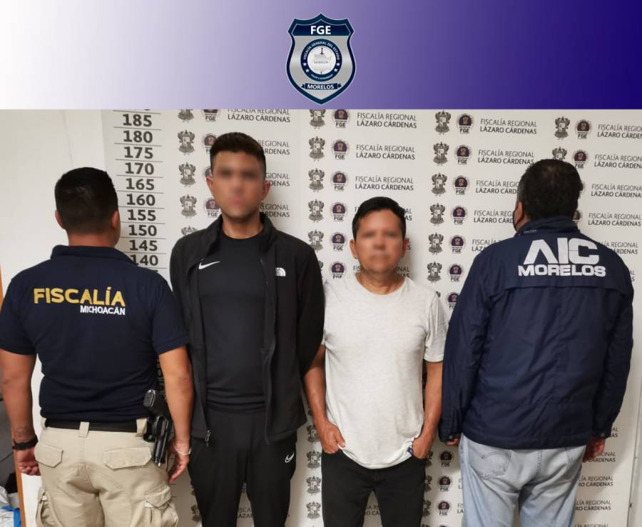 Detiene Fiscalía de Morelos a dos hombres por feminicidio de menor de edad