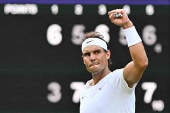 Nadal vence a Fritz y al dolor en una &eacute;pica batalla en Wimbledon