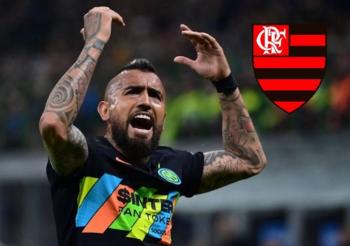 Arturo Vidal llega a Brasil para negociar su fichaje con el Flamengo