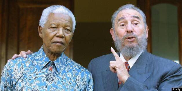 Mandela y Castro dos 