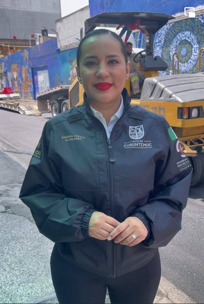 Con un 70% menos baches en la Cuauhtémoc para octubre: Sandra Cuevas