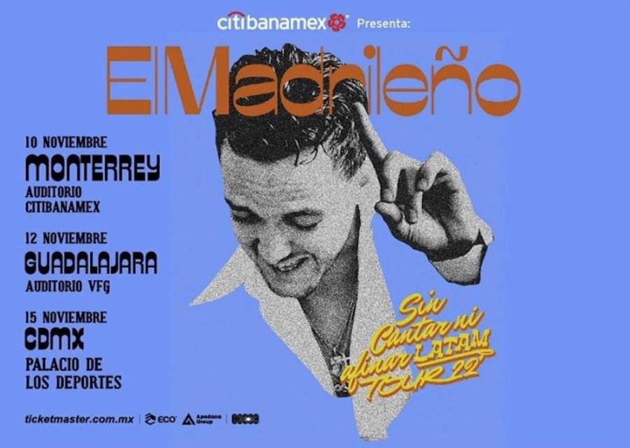 C. TANGANA Sin Cantar Ni Afinar LATAM Tour, La euforia desenfrenada por “El Madrile&ntilde;o” se desatar&aacute; nuevamente en M&eacute;xico
