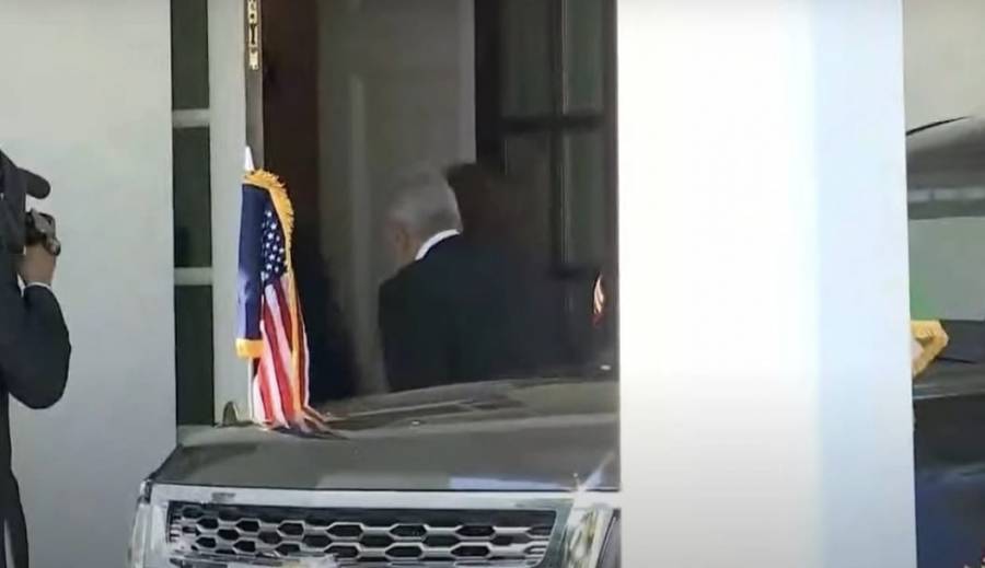 AMLO arriba a reunión bilateral en Casa Blanca