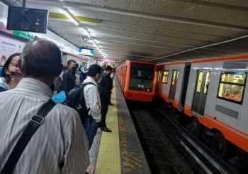 Aumenta en 30% afluencia en Línea 9 del Metro tras cierre de Línea 1; piden usar línea 5