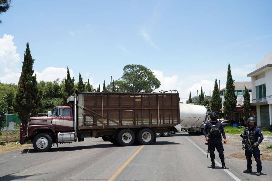 Autoridades toman control de la seguridad en Nuevo San Juan Parangarícutiro, Michoacán