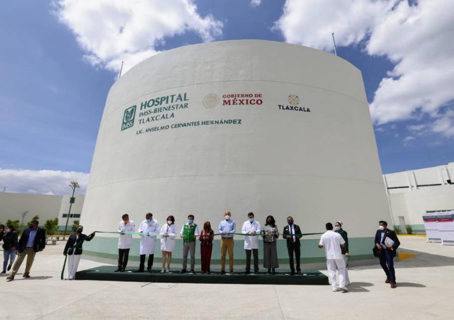 Inauguran Hospital General de Tlaxcala bajo el modelo IMSS-BIENESTAR