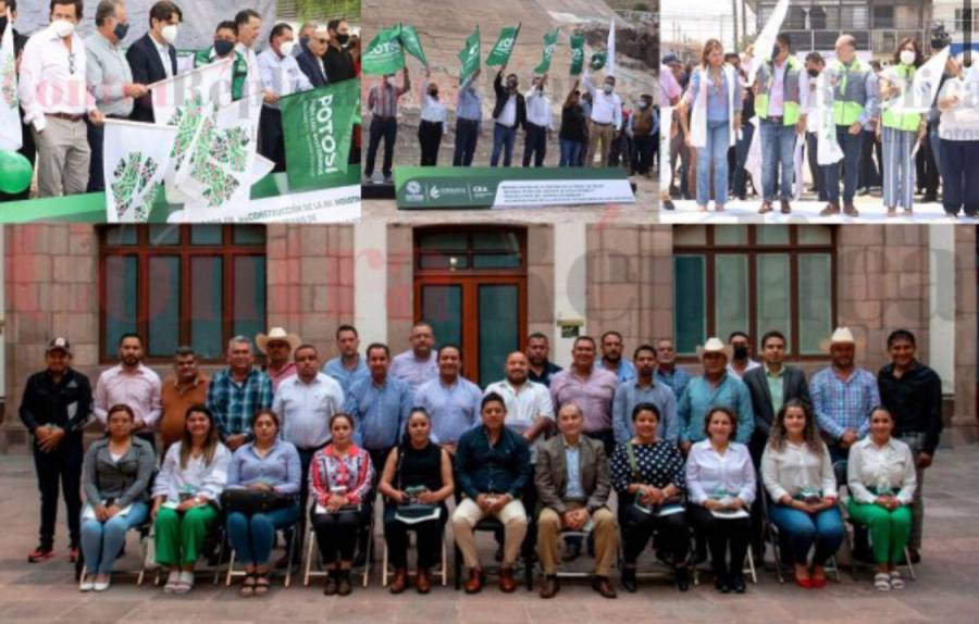 Ricardo Gallardo triplica obras del gobierno en municipios de SLP en un primer año de gestión