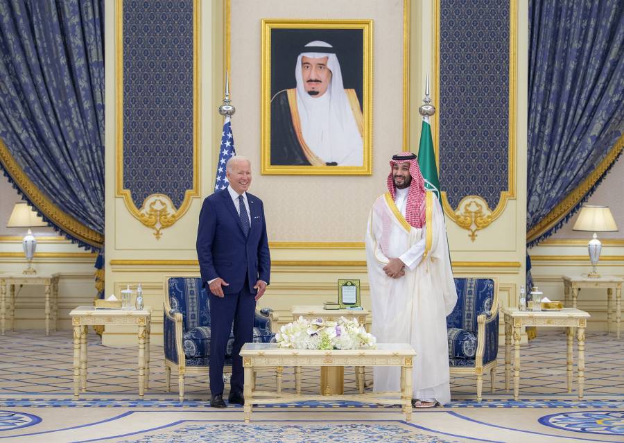 Biden llega a Arabia Saudita en busca de petróleo y para intentar mejorar relaciones con Israel