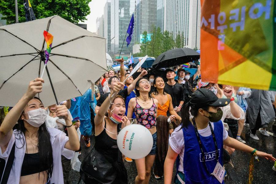 Corea del Sur vuelve a celebrar la Marcha del Orgullo tras dos años de pandemia