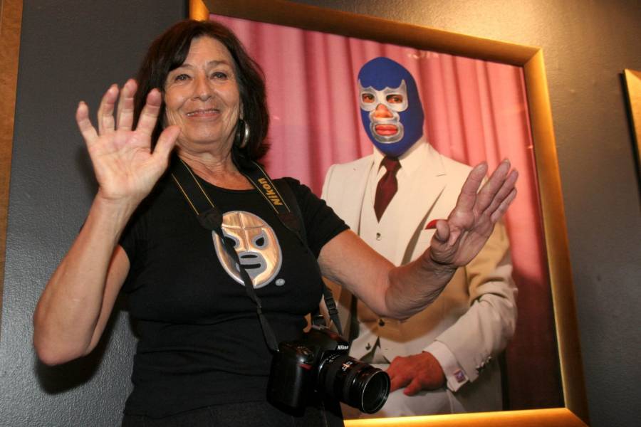 Fallece Lourdes Grobet, fotógrafa de la Lucha Libre Mexicana